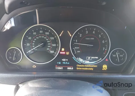 2016 BMW 340I xDrive from USA, damaged, VIN WBA8B7G50GNT14006